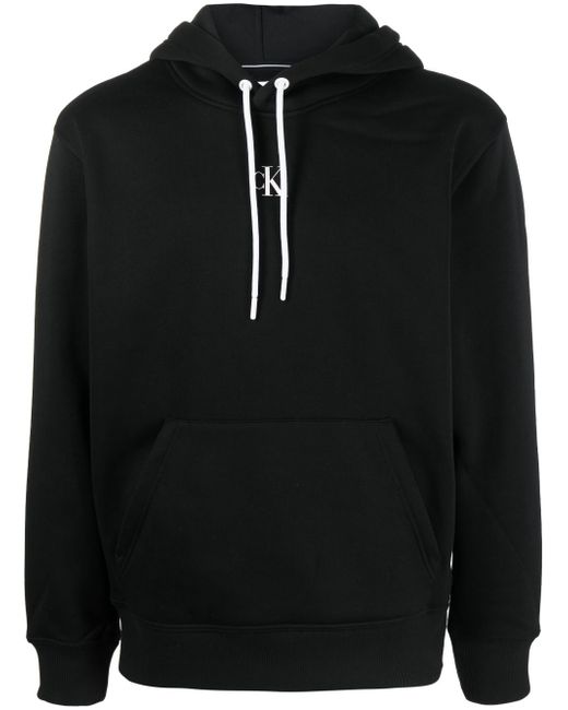 Calvin Klein logo-print hoodie