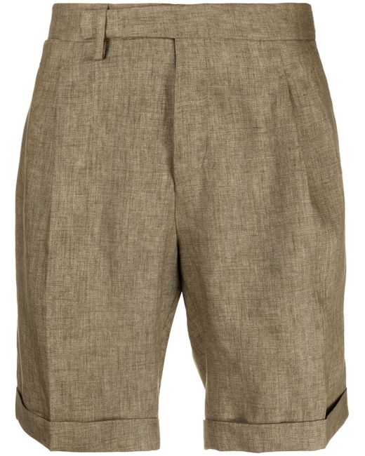 Briglia 1949 pressed-crease chino shorts