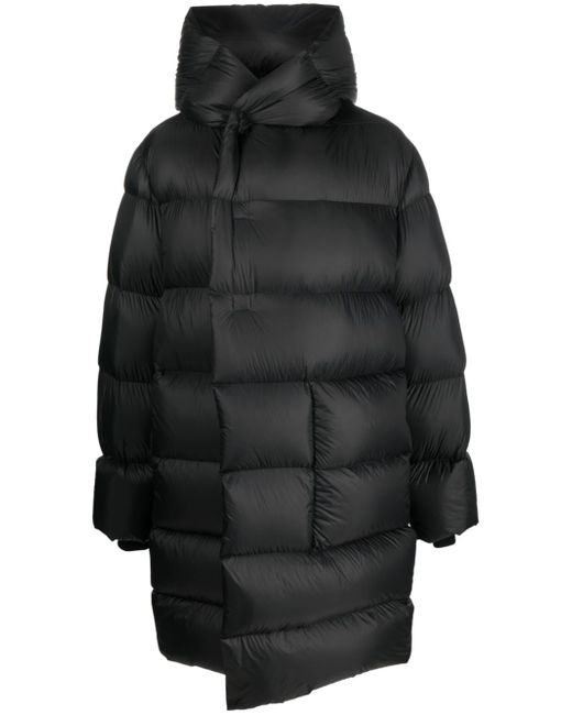 Rick Owens oversized hooded padded coat