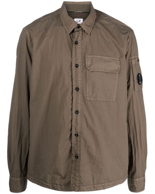 CP Company button-up long-sleeve shirt