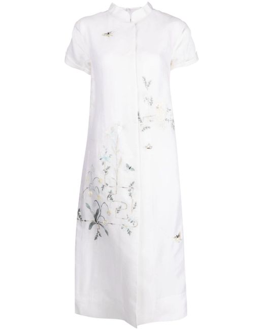 Shiatzy Chen Renascent Collection floral-print coat