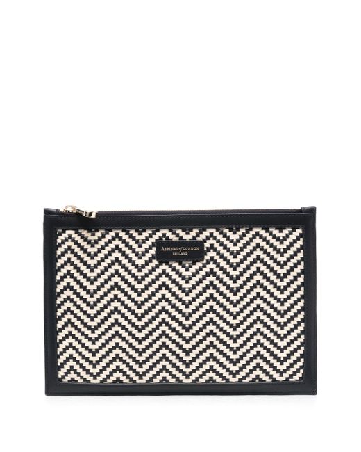 Aspinal of London large Essential flat pouch