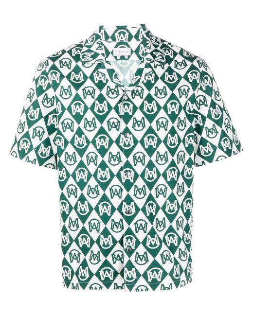 Moncler logo-print shirt