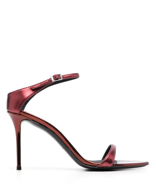 Giuseppe Zanotti Design Beverlee 90mm metallic-finish sandals