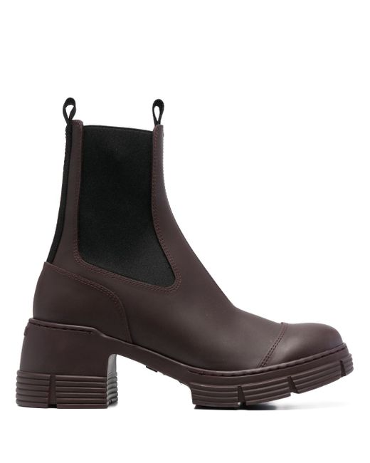 Ganni Chelsea 70mm ankle boots