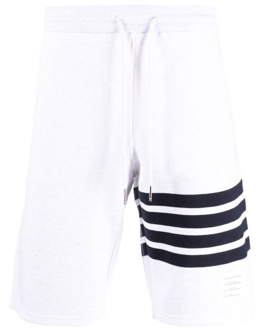 Thom Browne logo-detail bermuda shorts