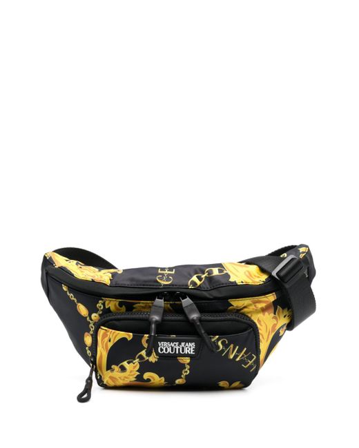 Versace Jeans Couture Chain Couture-print belt bag