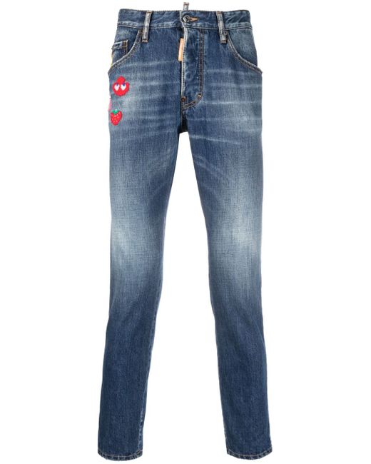 Dsquared2 slim-cut cropped jeans