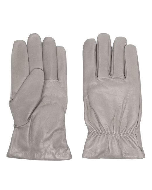 Oamc full-finger leather gloves