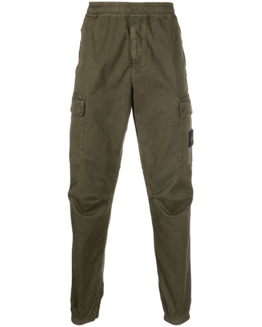 Stone Island tapered cargo trousers