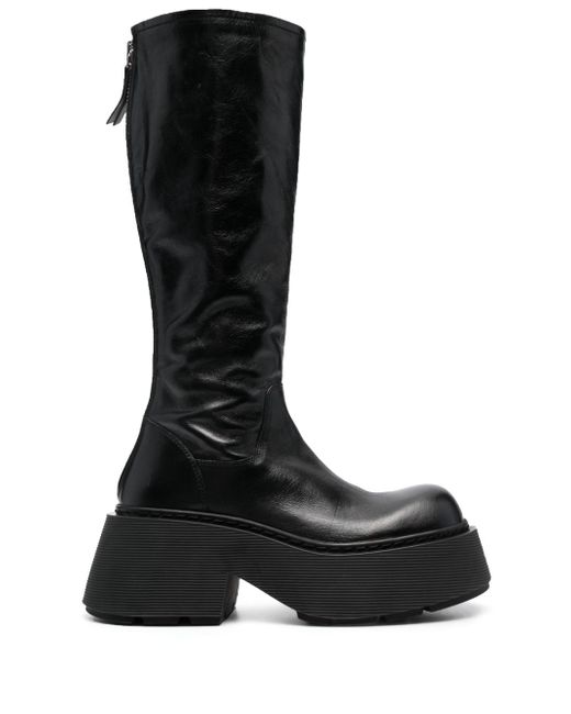 Vic Matiē 80mm knee-length leather boots
