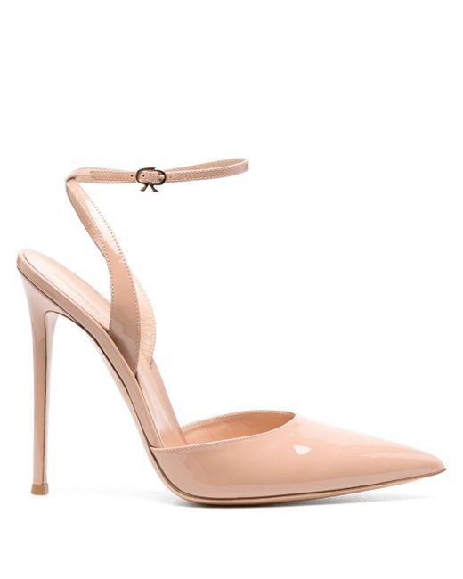 Gianvito Rossi 140mm pointed-toe leather sandals