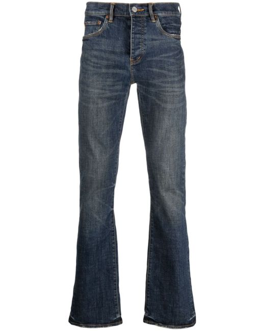 Purple Brand low-rise wide-leg jeans