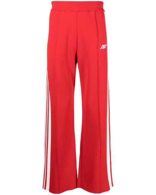 Autry stripe-detail elasticated track pants
