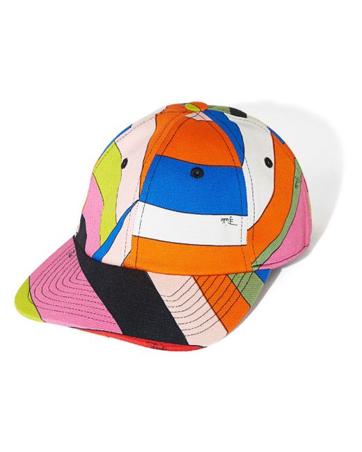 Pucci colour-block baseball cap
