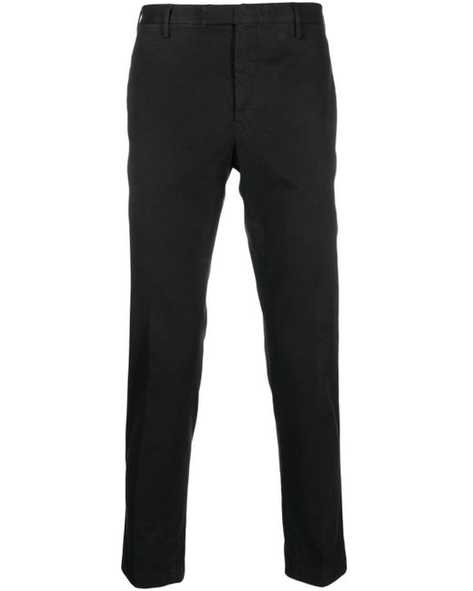 PT Torino mid-rise cotton chino trousers