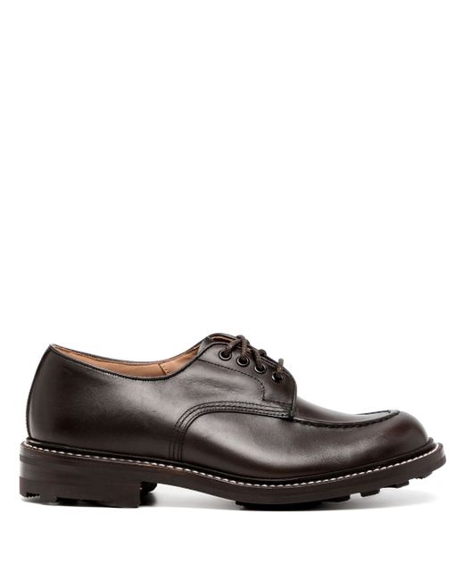 Tricker'S lace-up leather loafers