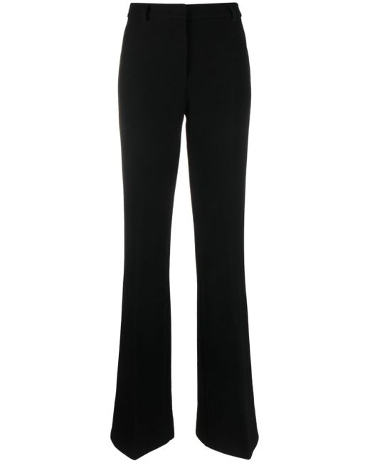 Etro flared wool-blend trousers