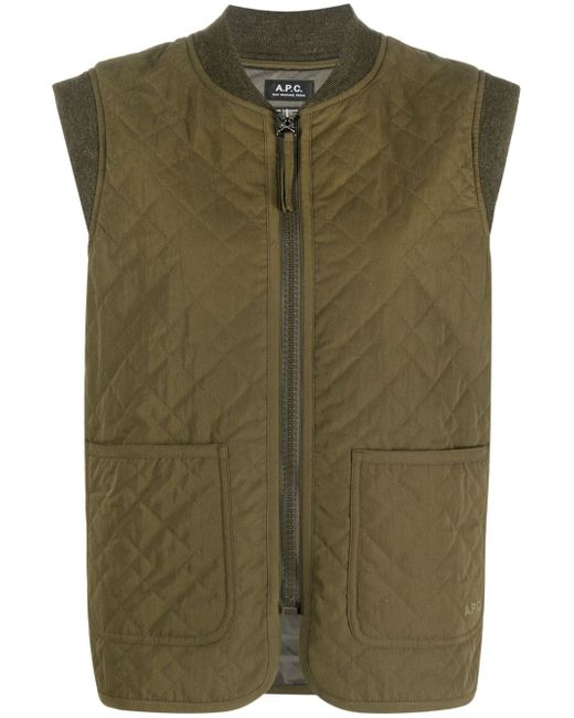 A.P.C. Elea quilted gilet