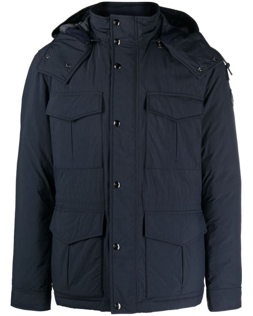 Woolrich flap-pocket padded jacket