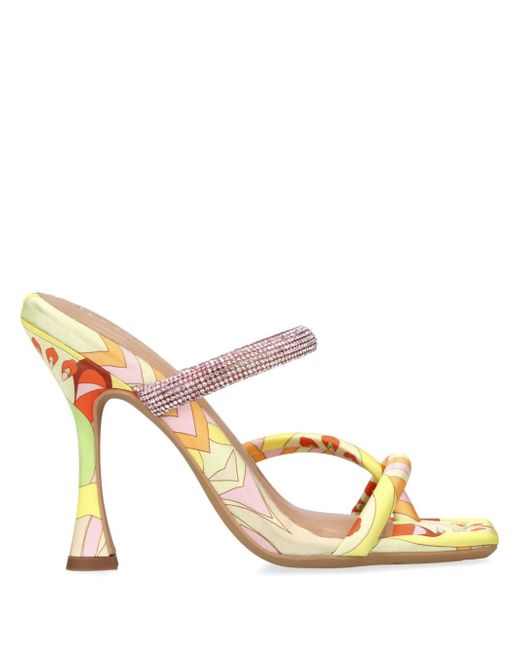 KG Kurt Geiger Fedra crystal-embellished sandals