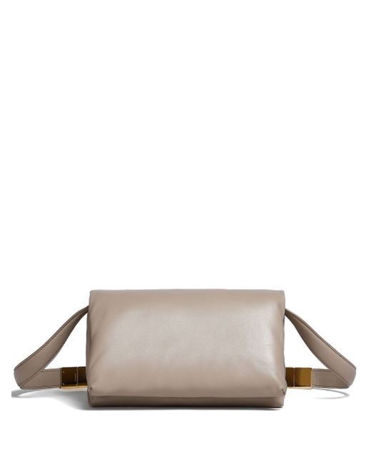 Marni Prisma leather shoulder bag