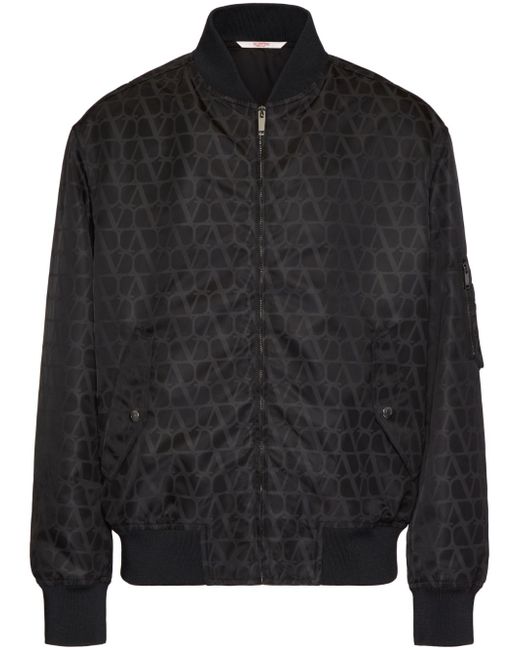 Valentino Garavani Toile Iconographe-print bomber jacket