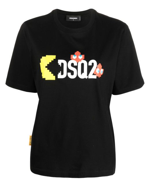 Dsquared2 Pac Man-print T-shirt