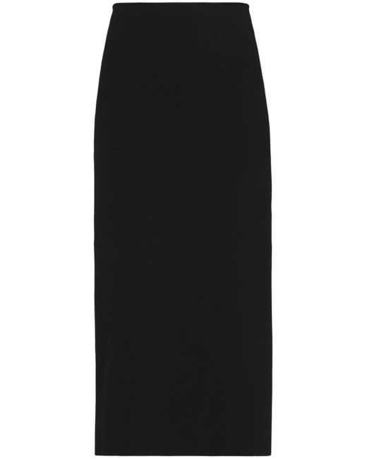 Proenza Schouler low-rise fine-knit skirt