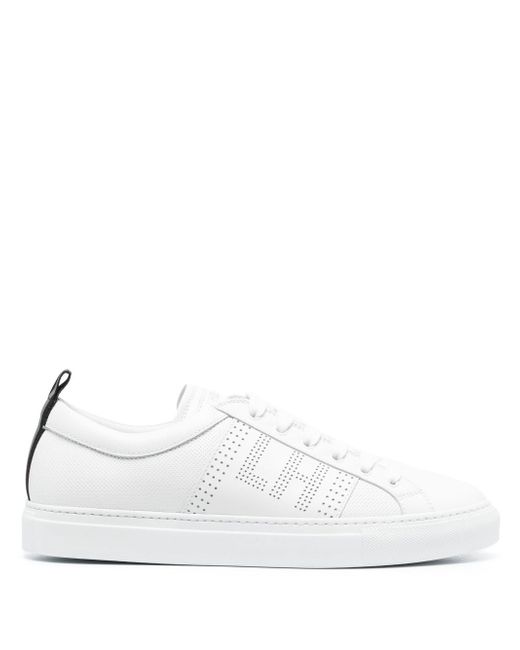 Les Hommes low-top leather sneakers