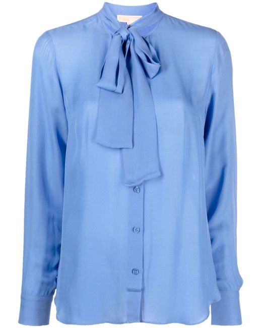 Michael Michael Kors pussy-bow collar button-up blouse