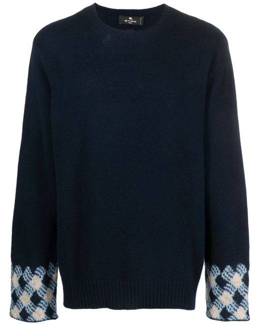 Etro intarsia-knit jumper
