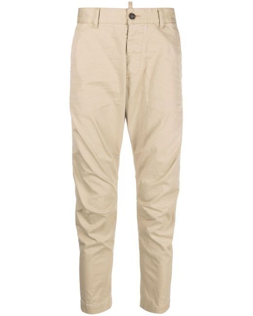 Dsquared2 tapered mid-rise trousers