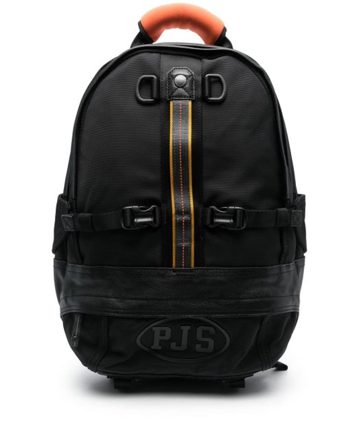Parajumpers logo-patch zipped backpack