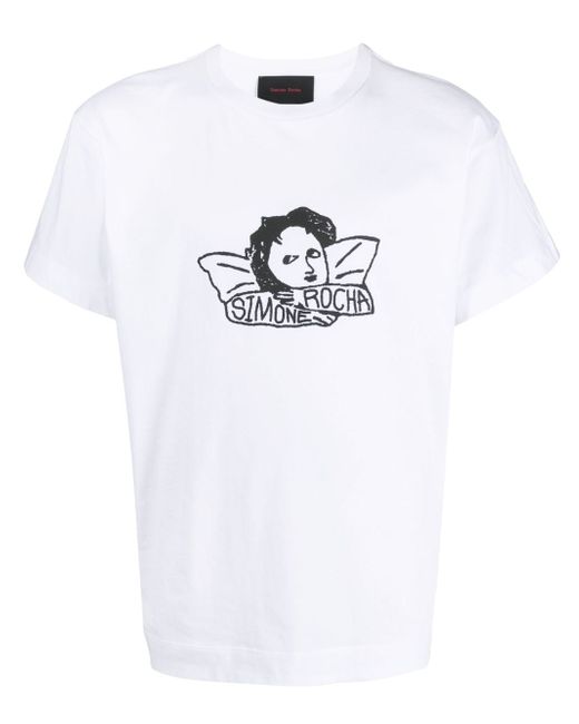 Simone Rocha graphic-print T-shirt
