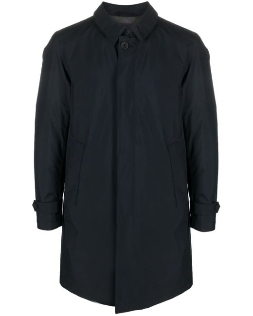 Herno classic-collar waterproof coat