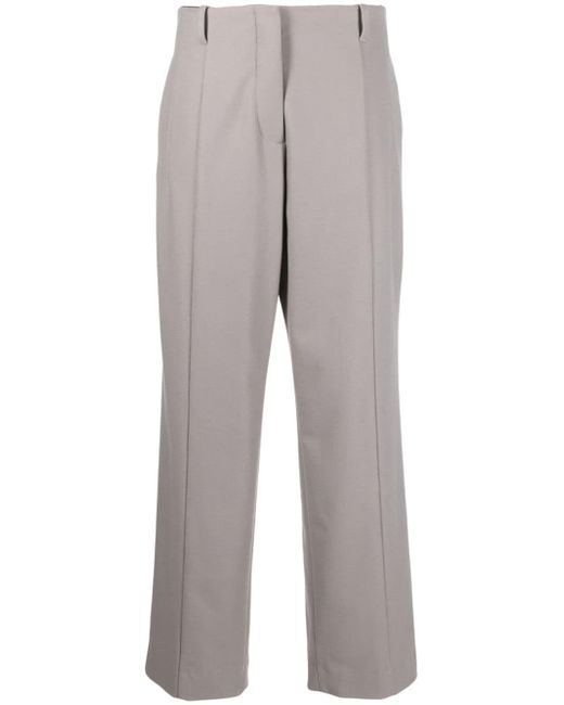 Calvin Klein low-rise wide-leg tailored trousers