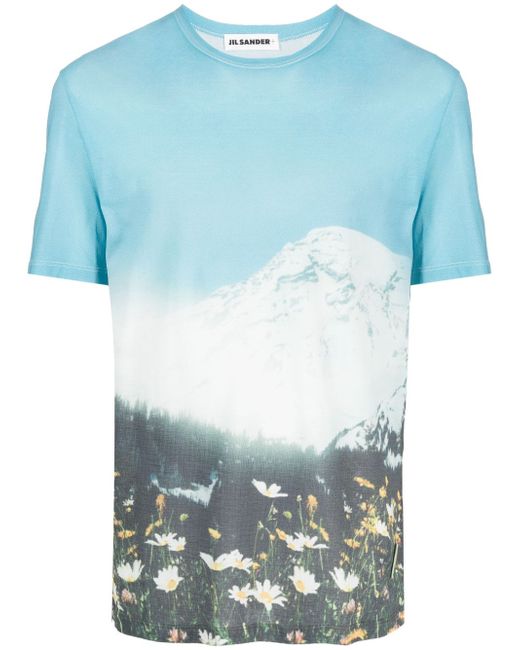 Jil Sander graphic-print T-shirt