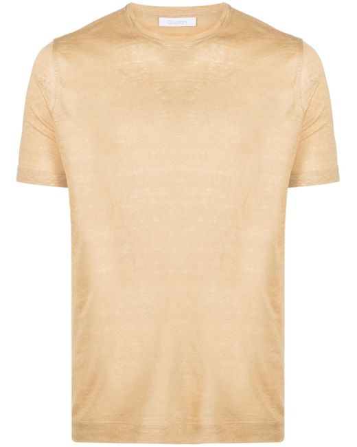 Cruciani lined short-sleeved T-shirt