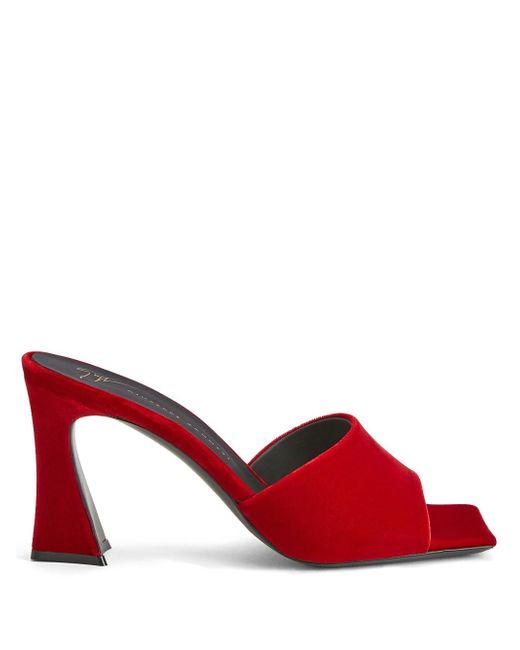 Giuseppe Zanotti Design Solhene 85mm velvet sandals