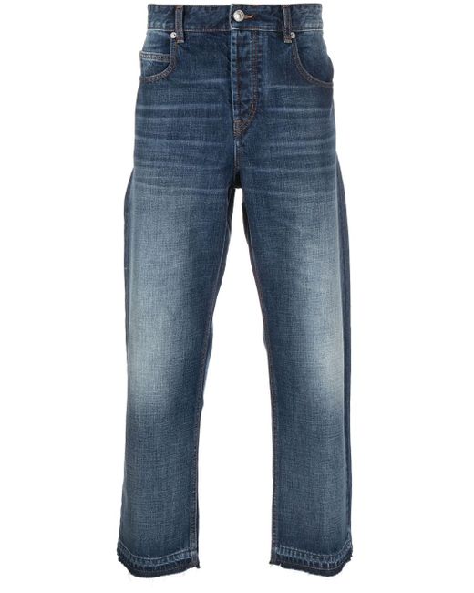 Marant straight-leg cropped jeans