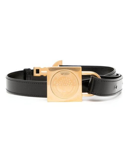 Mulberry x AA buckled leather belt