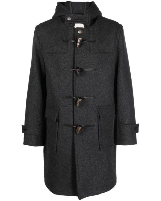 Mackintosh Weir hooded wool duffle coat
