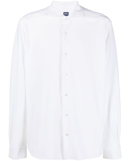 Fedeli Sean cotton-blend shirt
