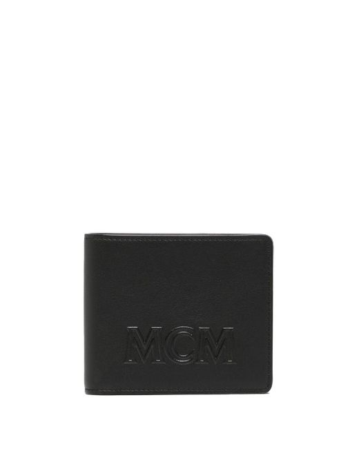 Mcm Aren embossed-logo wallet