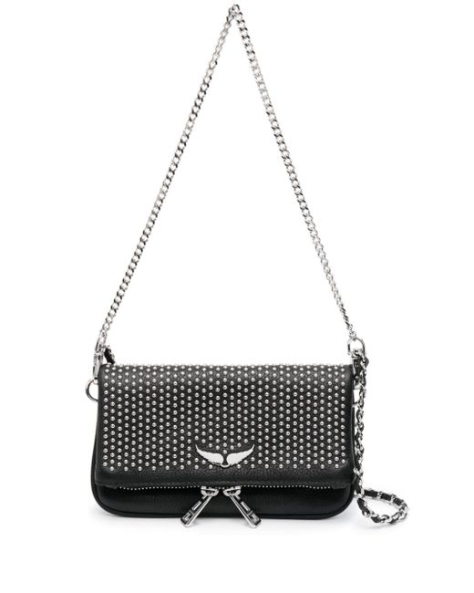 Zadig & Voltaire Rock studded leather crossbody bag
