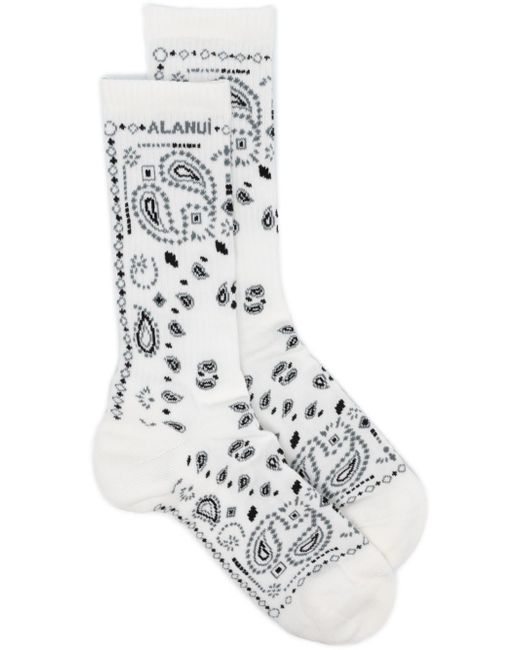 Alanui Bandana ankle socks