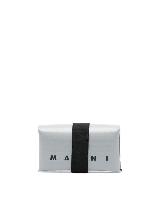 Marni logo-print folded wallet