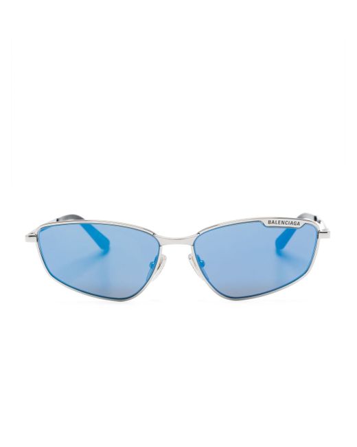 Balenciaga geometric-frame sunglasses