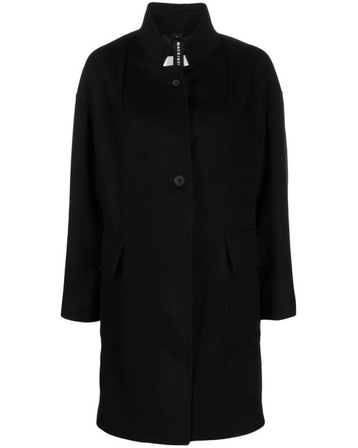 Mackintosh single-breasted button-fastening coat
